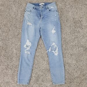 Abercrombie & Fitch High Rise Super Skinny Ankle Jeans Womens 29 8 Regular